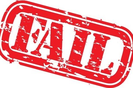 21323119 – grunge fail rubber stamp, vector illustration