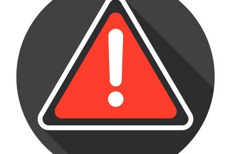Warning warning sign