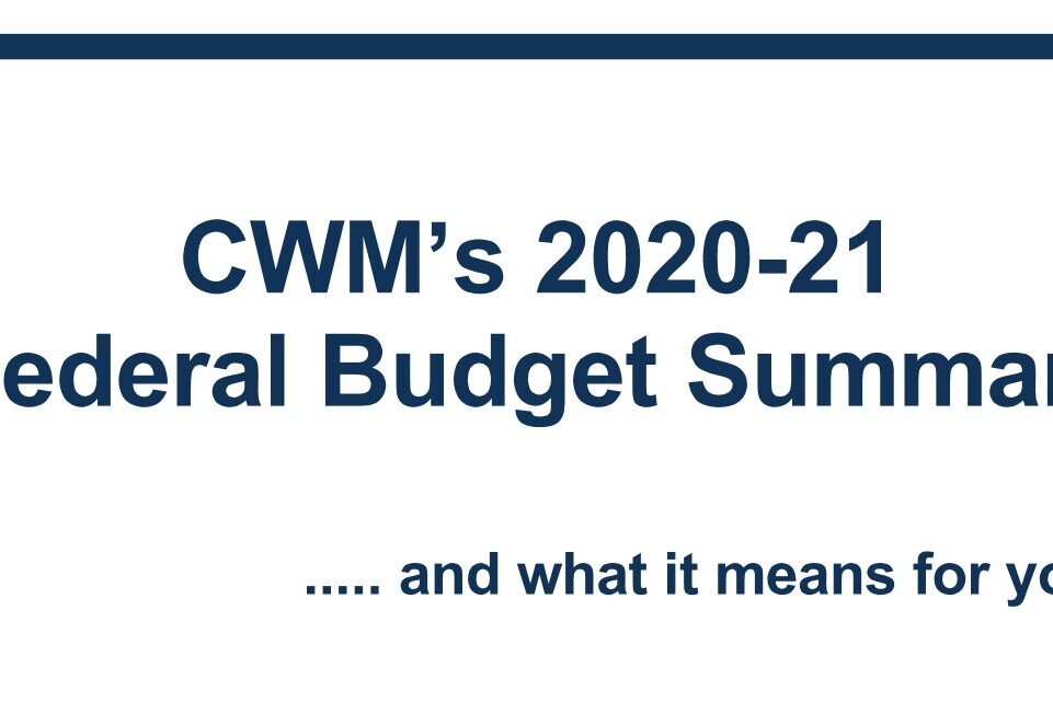 2021 Federal Budget