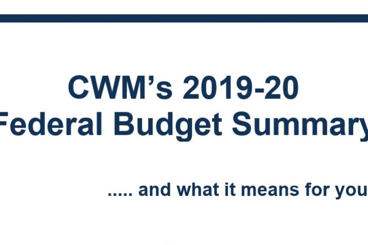 Federal Budget 2020 Federal Budget 2020