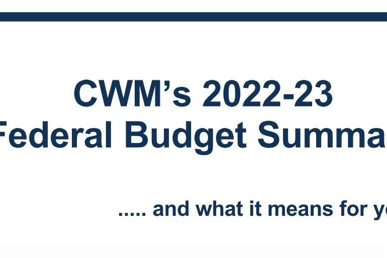 2022-23 Federal Budget